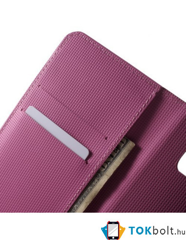 Lila virágos tok Samsung Galaxy Note 5 telefonhoz