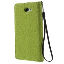 MLT kiwi-zöld notesz telefontok Sony Xperia M2 / M2 Dual telefonhoz