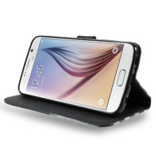 Amerikai zászlós oldalra nyíló tok Samsung Galaxy S6 telefonhoz