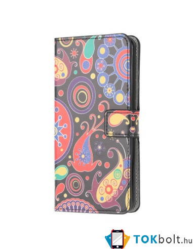 Oldalra nyíló mintás telefontok Samsung Galaxy A32 5G telefonhoz - MANDALA