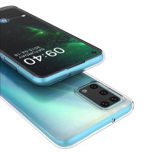 Rugalmas TPU tok Samsung Galaxy A02s készülékhez - ÁTTETSZŐ