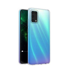 Rugalmas TPU tok Samsung Galaxy A02s készülékhez - ÁTTETSZŐ