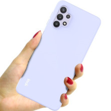 Rugalmas TPU tok Samsung Galaxy A32 5G készülékhez - LILA