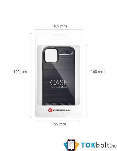 FORCELL CARBON telefontok - FEKETE