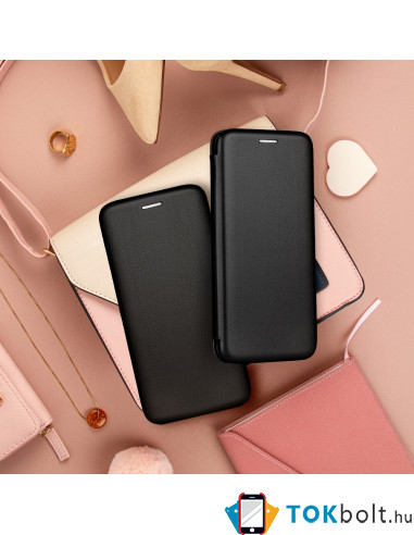 FORCELL ELEGANCE tok Samsung Galaxy A52 5G / A52 telefonhoz - FEKETE