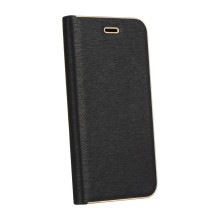 FORCELL LUNA tok Samsung Galaxy A72 5G / A72 telefonhoz - FEKETE-ARANY