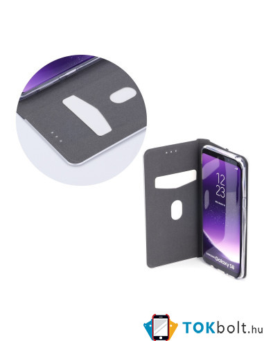 FORCELL LUNA tok Samsung Galaxy A52 5G / A52 telefonhoz - PIROS-EZÜST