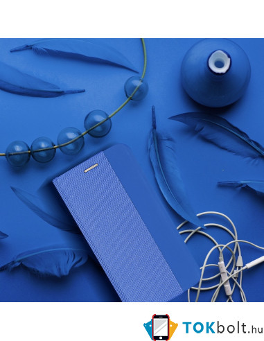 FORCELL SENSITIVE BOOK tok Samsung Galaxy A52 5G / A52 telefonhoz - KÉK