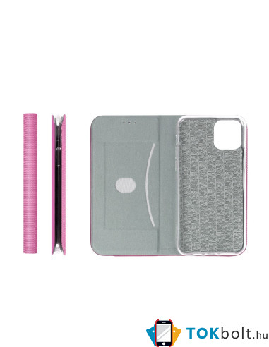FORCELL SENSITIVE BOOK tok Samsung Galaxy A52 5G / A52 telefonhoz - PINK
