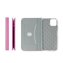 FORCELL SENSITIVE BOOK tok Samsung Galaxy A52 5G / A52 telefonhoz - PINK