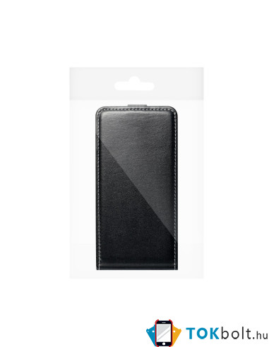SLIM FLEXI Flip tok Samsung Galaxy A52 5G / A52 telefonhoz - FEKETE