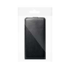 SLIM FLEXI Flip tok Samsung Galaxy A52 5G / A52 telefonhoz - FEKETE