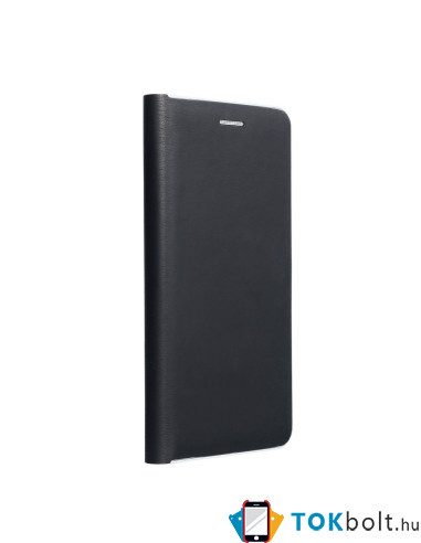 FORCELL LUNA tok Samsung Galaxy A72 5G / A72 telefonhoz - FEKETE-EZÜST