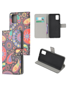 Oldalra nyíló mintás telefontok Samsung Galaxy A52 5G telefonhoz - MANDALA