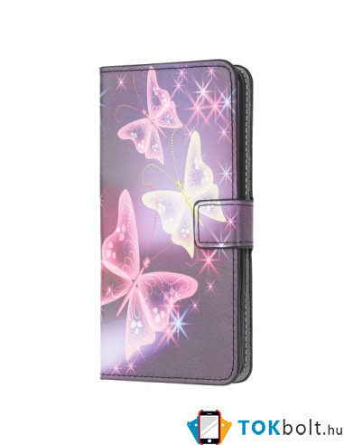 Oldalra nyíló mintás telefontok Samsung Galaxy A52 5G telefonhoz - ÁLOM PILLANGÓ