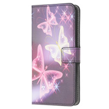Oldalra nyíló mintás telefontok Samsung Galaxy A52 5G telefonhoz - ÁLOM PILLANGÓ