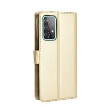 Oldalra nyíló tok Samsung Galaxy A52 5G telefonhoz - ARANY
