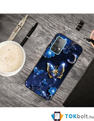 Rugalmas TPU tok Samsung Galaxy A72 5G készülékhez - PILLANGÓK