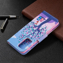 Oldalra nyíló mintás telefontok Samsung Galaxy A52 5G telefonhoz - BAGOLY