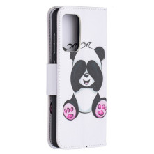 Oldalra nyíló mintás telefontok Samsung Galaxy A52 5G telefonhoz - PANDA