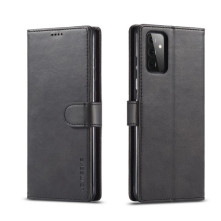 Oldalra nyíló tok Samsung Galaxy A72 5G telefonhoz - FEKETE