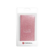FORCELL SHINING csillámos tok Samsung Galaxy A52 5G / A52 telefonhoz - RÓZSAARANY