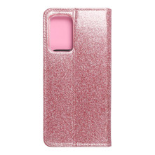 FORCELL SHINING csillámos tok Samsung Galaxy A52 5G / A52 telefonhoz - RÓZSAARANY