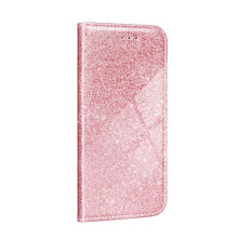 FORCELL SHINING csillámos tok Samsung Galaxy A52 5G / A52 telefonhoz - RÓZSAARANY