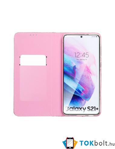 FORCELL SHINING csillámos tok Samsung Galaxy A52 5G / A52 telefonhoz - RÓZSAARANY