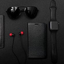 MAGNET BOOK tok Samsung Galaxy A52 5G telefonhoz - FEKETE