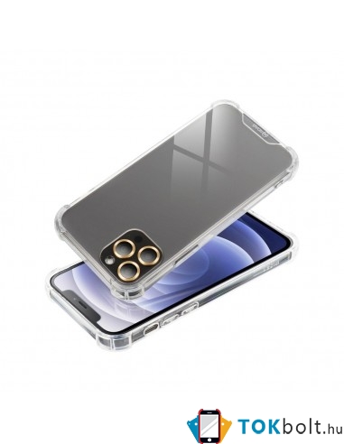 ARMOR JELLY tpu tok Samsung Galaxy A12 készülékhez - ÁTTETSZŐ