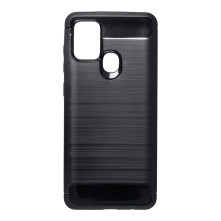 FORCELL CARBON Samsung Galaxy A21s telefontok - FEKETE