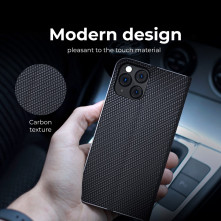 FORCELL LUNA tok Samsung Galaxy A21s telefonhoz - FEKETE