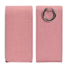 DUX DUCIS IQOS elektromos cigaretta tartó bőr tok - 12.3 x 5.5 x 4.8 cm - RÓZSASZÍN