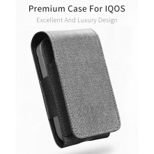 DUX DUCIS IQOS elektromos cigaretta tartó bőr tok - 12.3 x 5.5 x 4.8 cm - RÓZSASZÍN