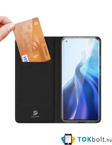 DUX DUCIS telefontok Xiaomi Mi 11 készülékhez - FEKETE