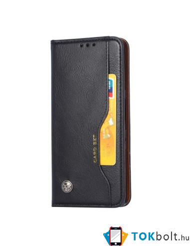 Oldalra nyíló tok Xiaomi Mi 11 telefonhoz - FEKETE
