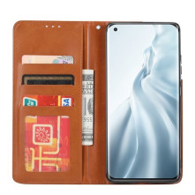 Oldalra nyíló tok Xiaomi Mi 11 telefonhoz - FEKETE
