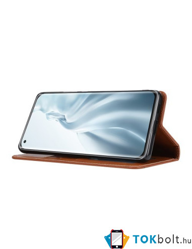 Oldalra nyíló tok Xiaomi Mi 11 telefonhoz - FEKETE