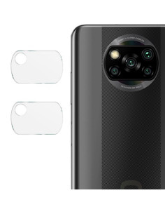 IMAK telefon kamera védő üveg Xiaomi Poco X3 NFC típusú készülékhez - 2 db