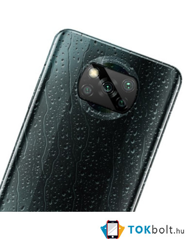 IMAK telefon kamera védő üveg Xiaomi Poco X3 NFC típusú készülékhez - 2 db