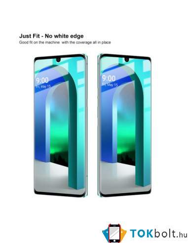 IMAK kijelzővédő karcálló edzett üveg LG Velvet / Velvet 5G típusú készülékhez - 2 db