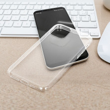FORCELL ANTIBAKTERIÁLIS tok Samsung Galaxy A21s készülékhez - ÁTTETSZŐ