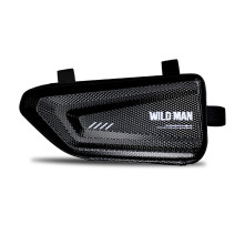 WILDMAN kerékpár vázra rögzíthető tok 19.5 x 12.5 cm - FEKETE