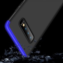 GKK három részes tok Samsung Galaxy S10 Plus készülékhez - FEKETE - KÉK
