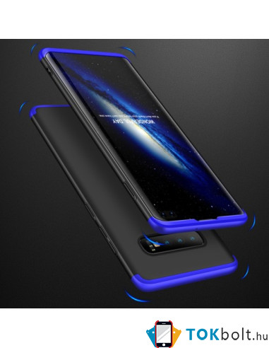 GKK három részes tok Samsung Galaxy S10 Plus készülékhez - FEKETE - KÉK