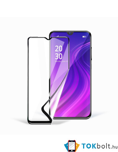 Full glue Samsung Galaxy S21 Ultra kerámia fekete hajlított 5D előlapi üvegfólia