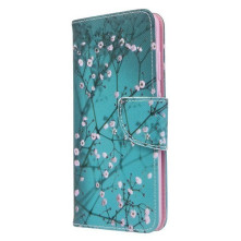 Samsung Galaxy S20, oldalra nyíló, mappa tok, notesz tok - Tavaszi virág mintás