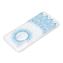 Huawei Y6p, TPU rugalmas, vékony, szilikon tok - Mandala mintás