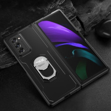 GKK három részes tok Samsung Galaxy Z Fold2 5G készülékhez - FEKETE